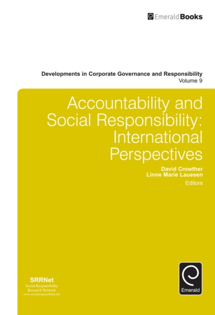 Accountability and Social Responsibility : International Perspectives, Hardback Book