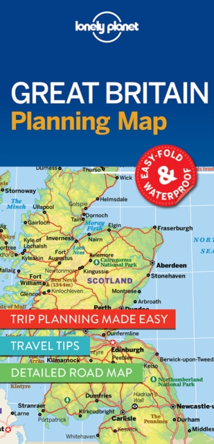 Lonely　Planet　Lonely　Great　9781786579058:　Britain　Planning　Map:　Planet: