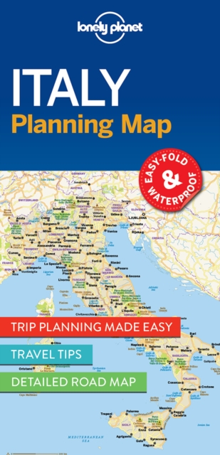 Lonely Planet Italy Planning Map, Sheet map, folded Book