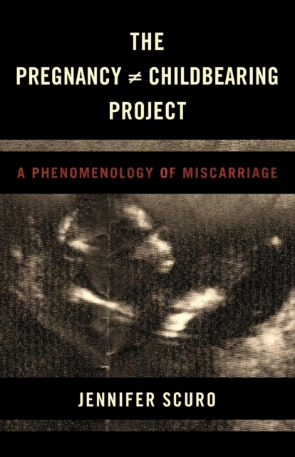 The Pregnancy [does-not-equal] Childbearing Project : A Phenomenology of Miscarriage, Paperback / softback Book