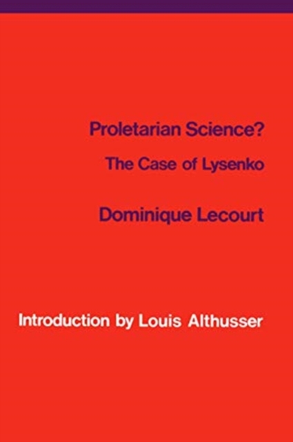 Proletarian Science? : The Case of Lysenko, Paperback / softback Book