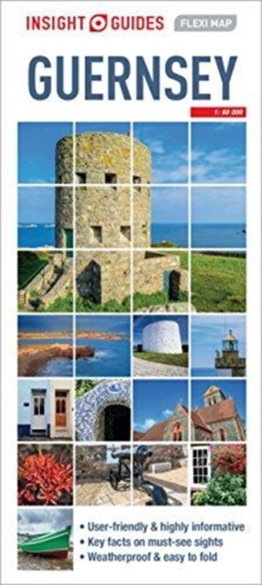 Insight Guides Flexi Map Guernsey, Sheet map Book