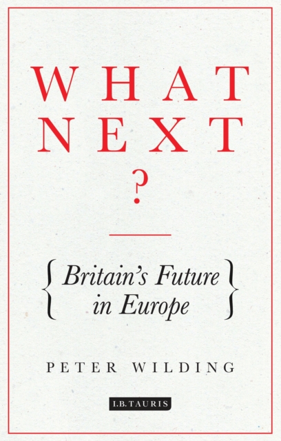 What Next? : Britain'S Future in Europe, EPUB eBook