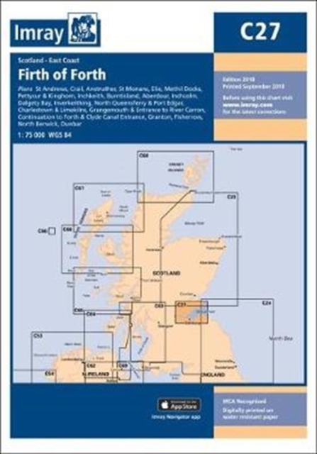 Imray Chart C27 : Firth of Forth, Paperback / softback Book