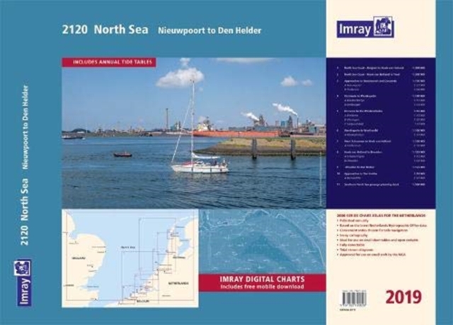 Imray 2120 Chart Atlas 2019 : Nieuwpoort to Den Helder, Loose-leaf Book