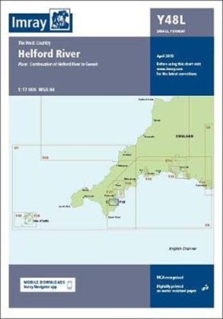 Imray Chart Y48 Helford River Laminated : Laminated Y48 Helford River (Small Format), Sheet map, flat Book