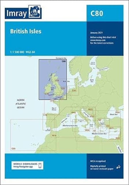 C80 British Isles, Sheet map, folded Book