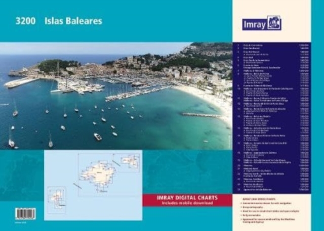 Imray 3200 Islas Baleares Chart Pack, Loose-leaf Book