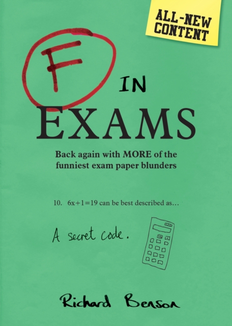 F in Exams : Back Again with More of the Funniest Exam Paper Blunders, EPUB eBook