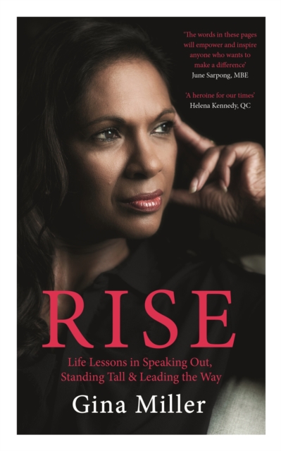 Rise : Life Lessons in Speaking Out, Standing Tall & Leading the Way, Hardback Book