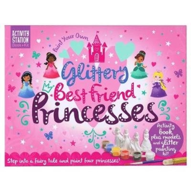 Paint Your Own Glittery Best Friend Princesses, Mixed media product Book