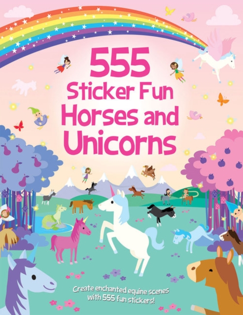 555 Sticker Fun - Horses and Unicorns Activity Book, Paperback / softback Book
