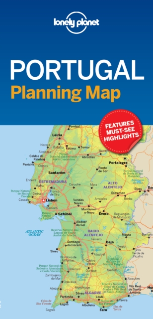 Lonely Planet Portugal Planning Map, Sheet map, folded Book