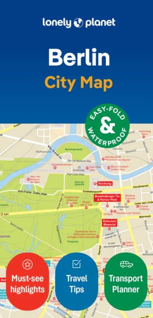 Lonely Planet Berlin City Map, Sheet map, folded Book