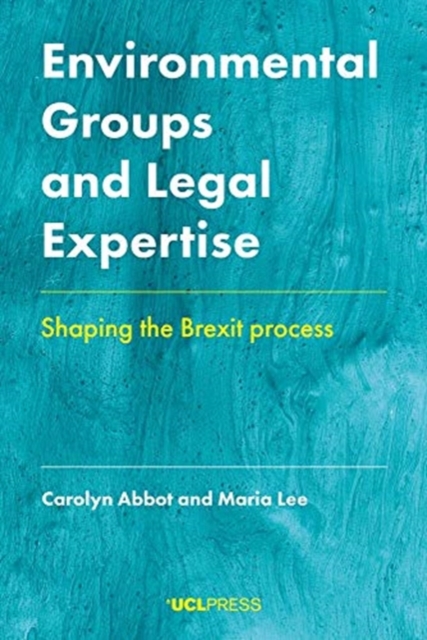 Environmental Groups and Legal Expertise : Shaping the Brexit Process, Hardback Book