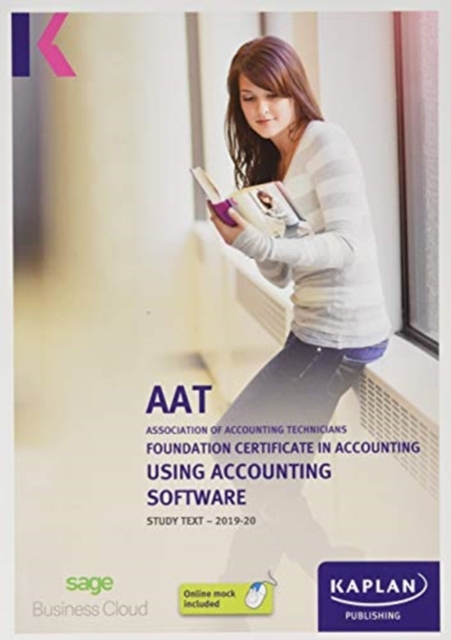 USING ACCOUNTING SOFTWARE - STUDY TEXT, Paperback / softback Book