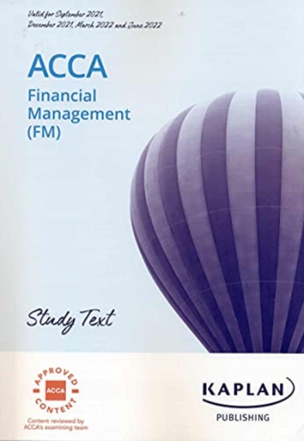 FINANCIAL MANAGEMENT - STUDY TEXT, Paperback / softback Book