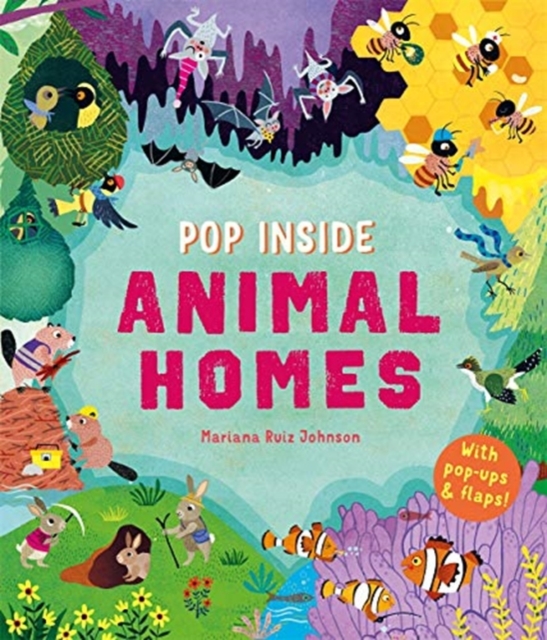 Pop Inside: Animal Homes, Hardback Book