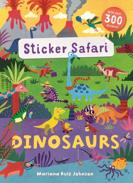Sticker Safari: Dinosaurs, Paperback / softback Book