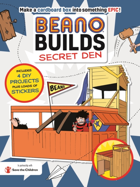 Beano Builds: Secret Den, Paperback / softback Book