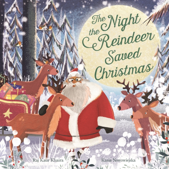 The Night the Reindeer Saved Christmas : Discover how Santa met his reindeer in this festive, feminist picture book, Paperback / softback Book
