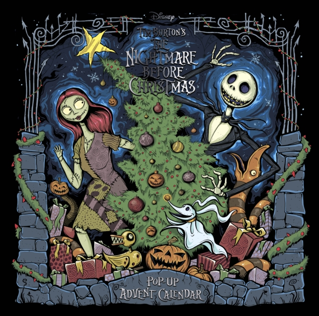 Disney Tim Burton's The Nightmare Before Christmas Pop-Up Book and Advent Calendar, Novelty book Book