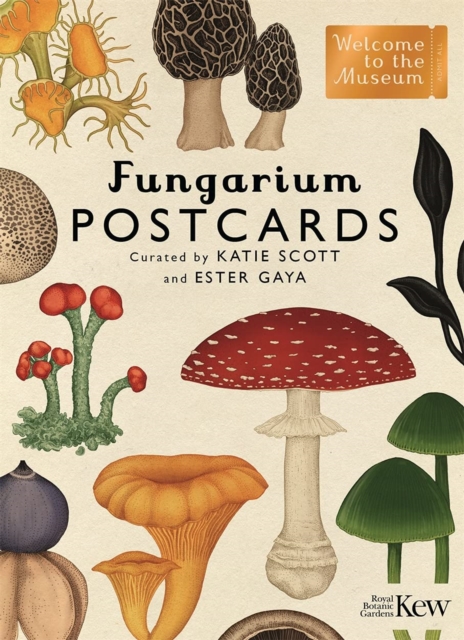 Fungarium Postcards, Cards Book