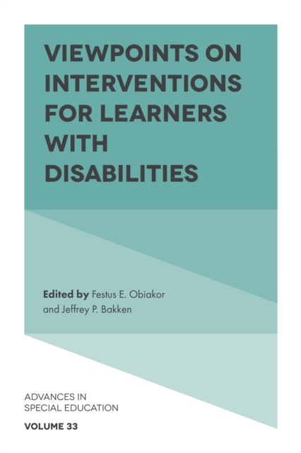 Viewpoints on Interventions for Learners with Disabilities, Hardback Book