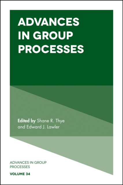Advances in Group Processes, PDF eBook