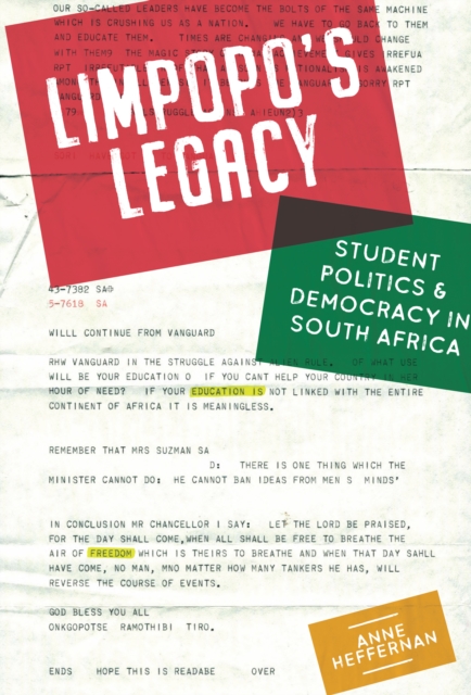 Limpopo's Legacy : Student Politics & Democracy in South Africa, PDF eBook