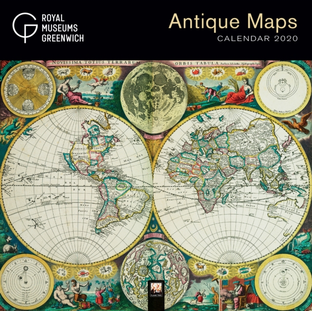Royal Museums Greenwich - Antique Maps Wall Calendar 2020 (Art Calendar), Calendar Book