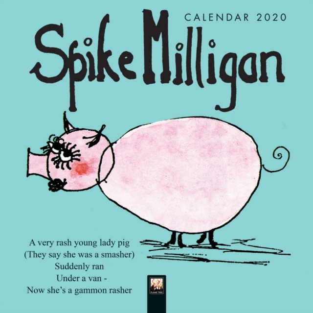Spike Milligan - Mini Wall calendar 2020 (Art Calendar), Calendar Book