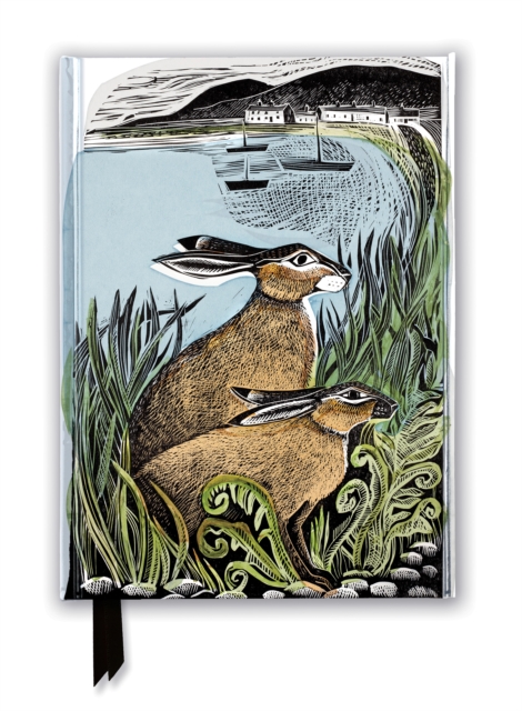 Angela Harding: Rathlin Hares (Foiled Journal), Notebook / blank book Book