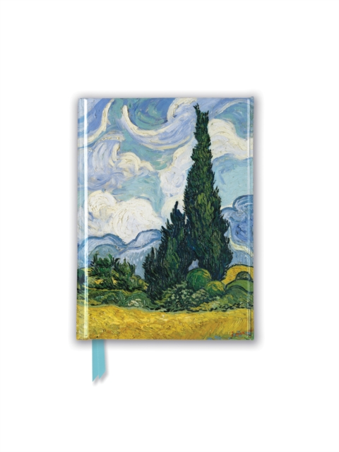 Vincent Van Gogh: Wheat Field with Cypresses (Foiled Pocket Journal), Notebook / blank book Book