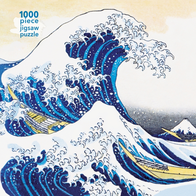 Adult Jigsaw Puzzle Hokusai: The Great Wave : 1000-piece Jigsaw Puzzles, Jigsaw Book