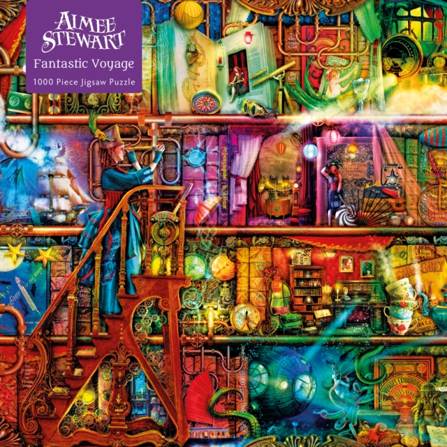 Adult Jigsaw Puzzle Aimee Stewart: Fantastic Voyage : 1000-piece Jigsaw Puzzles, Jigsaw Book
