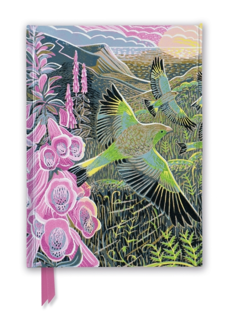 Annie Soudain: Foxgloves and Finches (Foiled Journal), Notebook / blank book Book