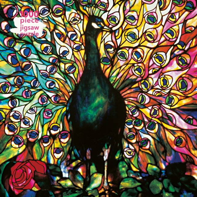 Adult Jigsaw Puzzle Louis Comfort Tiffany: Displaying Peacock : 1000-piece Jigsaw Puzzles, Jigsaw Book