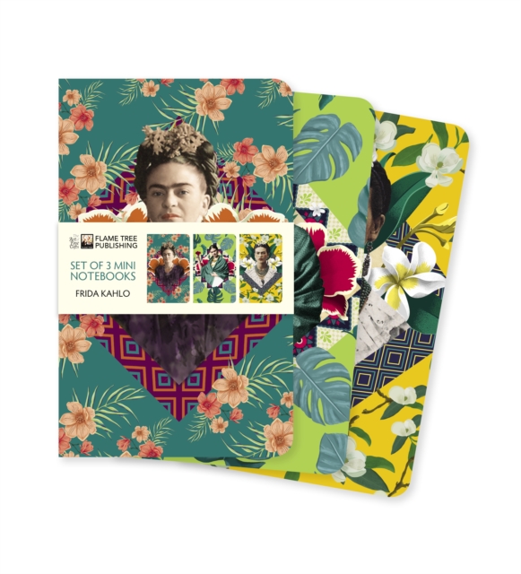Frida Kahlo Set of 3 Mini Notebooks, Notebook / blank book Book
