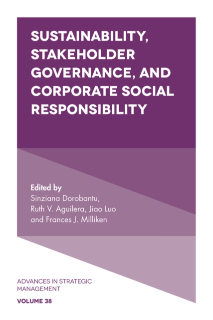 Sustainability, Stakeholder Governance, and Corporate Social Responsibility, Hardback Book