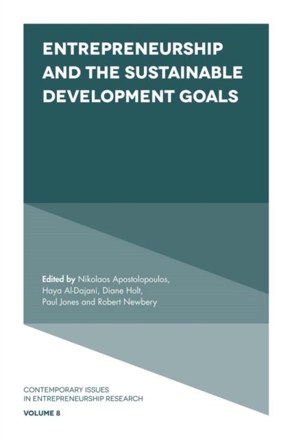 Entrepreneurship and the Sustainable Development Goals, Hardback Book