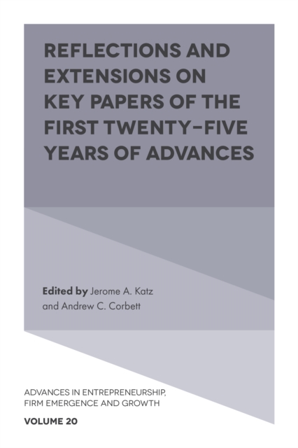 Reflections and Extensions on Key Papers of the First Twenty-Five Years of Advances, Hardback Book