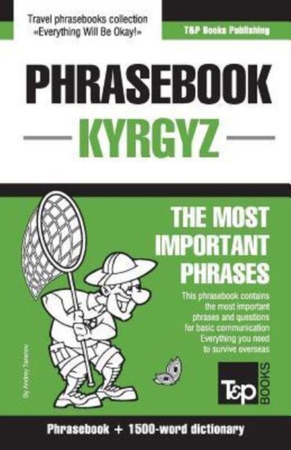 English-Kyrgyz phrasebook and 1500-word dictionary, Paperback / softback Book