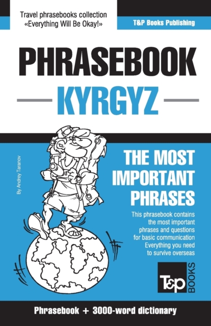 English-Kyrgyz phrasebook and 3000-word topical vocabulary, Paperback / softback Book