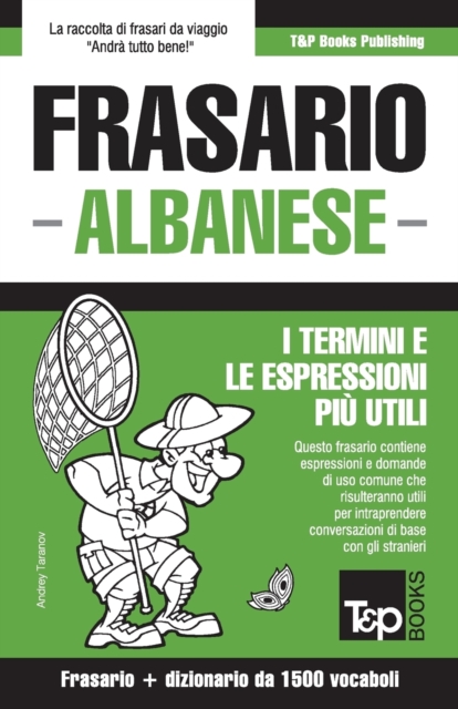 Frasario Italiano-Albanese e dizionario ridotto da 1500 vocaboli, Paperback / softback Book