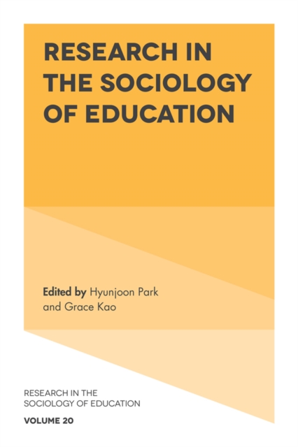 Research in the Sociology of Education, EPUB eBook