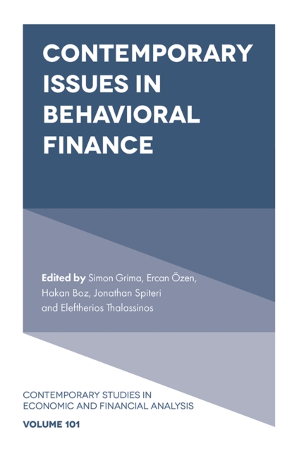 Contemporary Issues in Behavioral Finance, Hardback Book