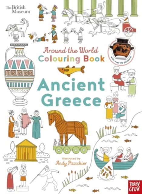 British Museum: Around the World Colouring: Ancient Greece, Paperback / softback Book