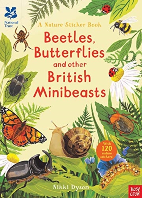 National Trust: Beetles, Butterflies and other British Minibeasts, Paperback / softback Book