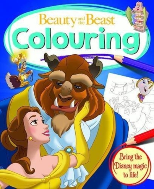 BEAUTY AND THE BEAST: Colouring Book, Paperback / softback Book